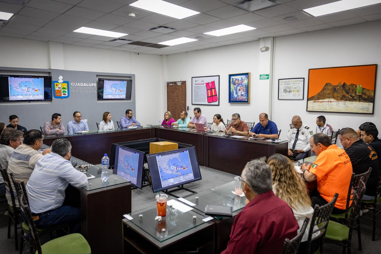 Mantendrá Guadalupe operativo preventivo ante lluvias por Beryl