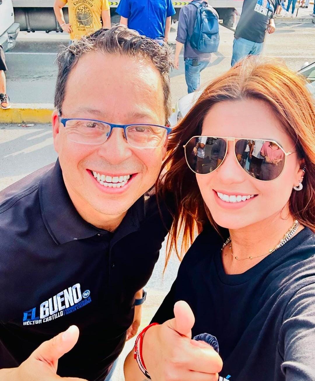 Fue Ana Reyes candidata a regidora con Héctor Castillo