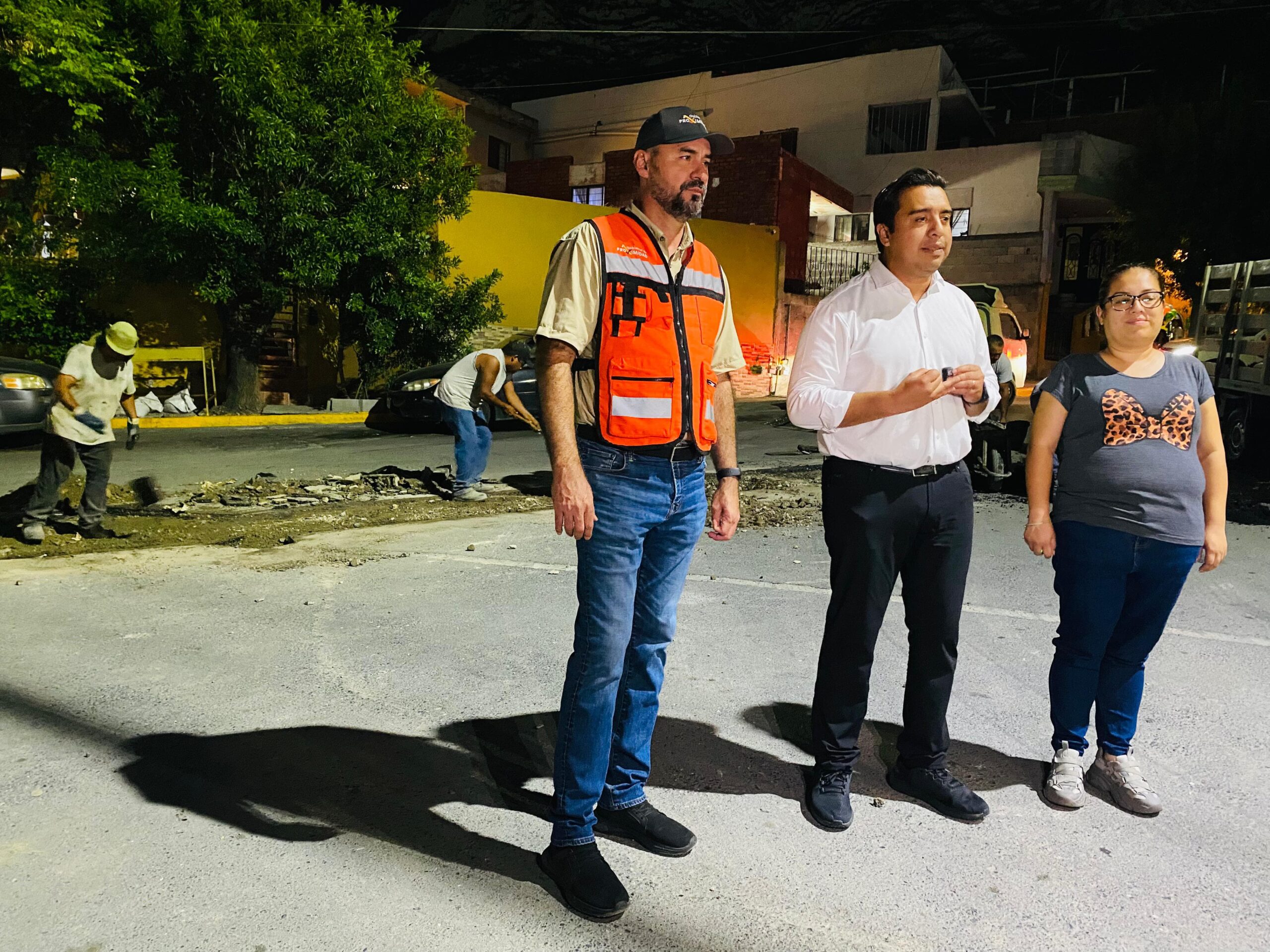 Emprende Santa Catarina trabajos de “Bacheo 24 horas”