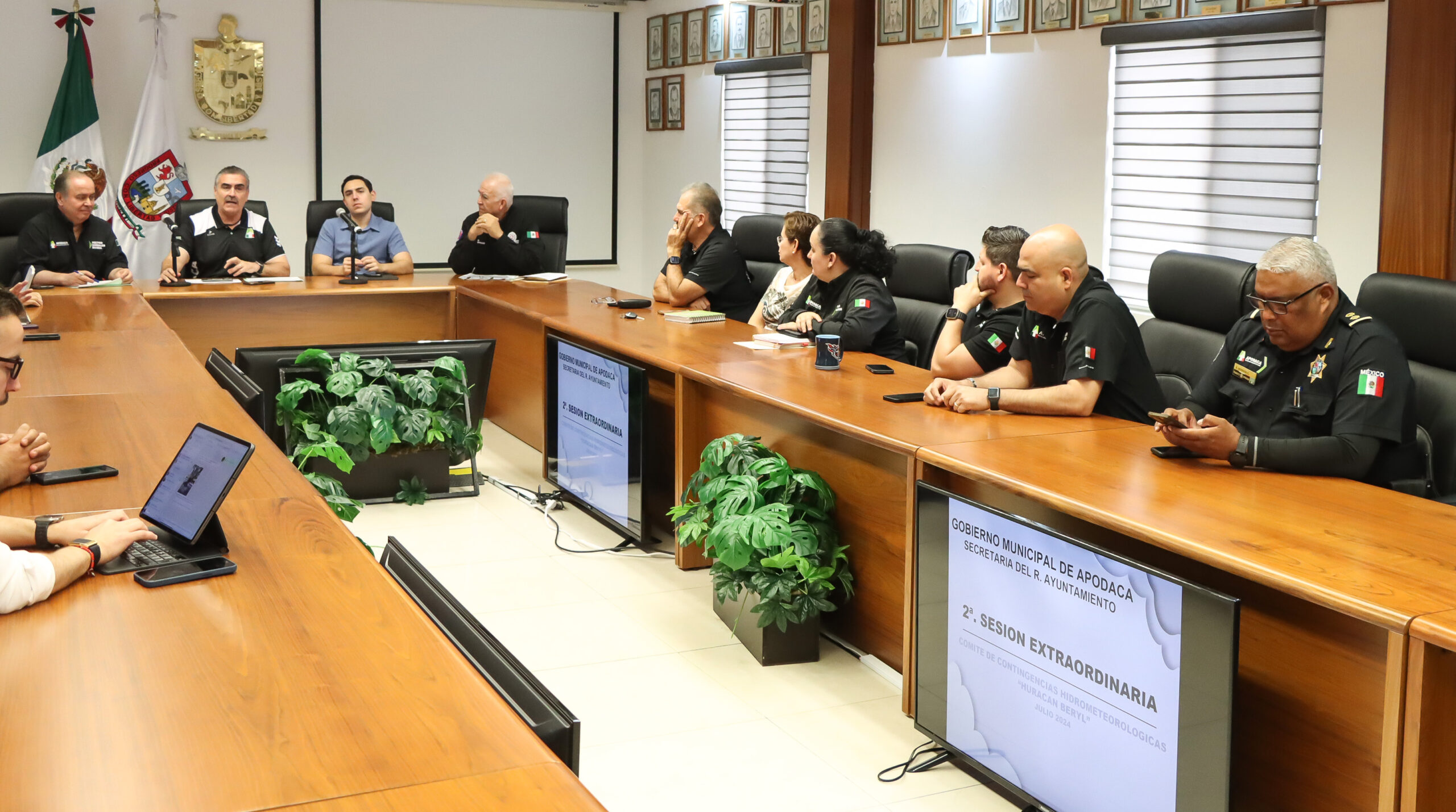 Apodaca se alista ante llegada de fuertes lluvias por Huracán Beryl