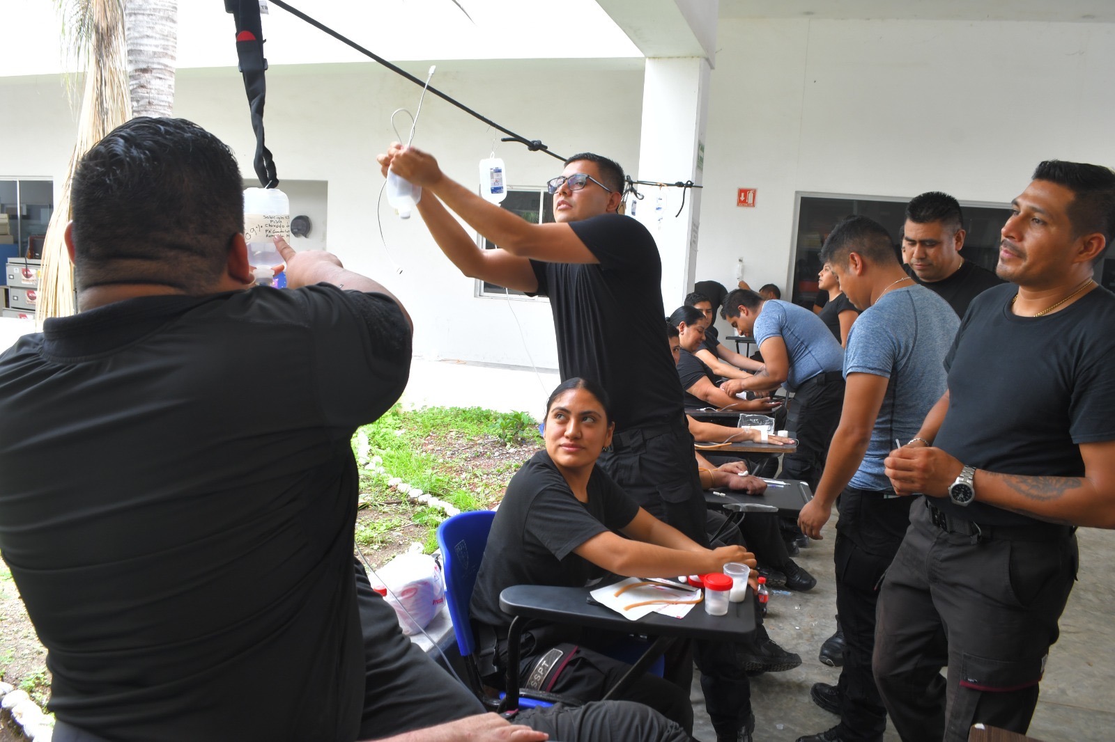 Guardia Estatal Tamaulipas inicia cuarto bloque del Curso de Medicina Táctica Policial