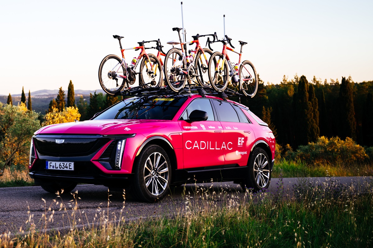 Cadillac y EF Pro Cycling unen fuerzas para electrificar el Tour de Francia 2024