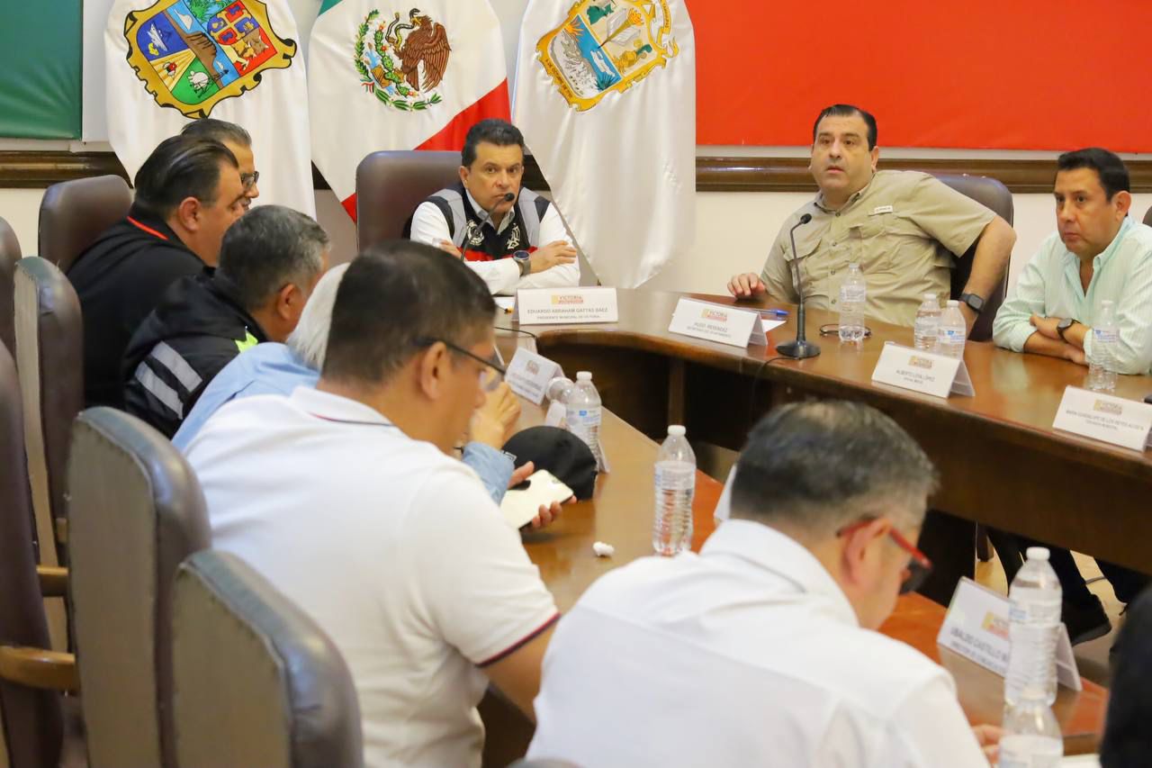 Activa alcalde Eduardo Gattás Consejo de Protección Civil ante tercera depresión tropical