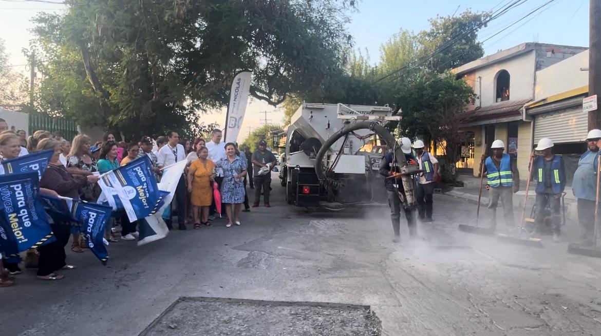 Empiezan Bacheo en calles de San Nicolás