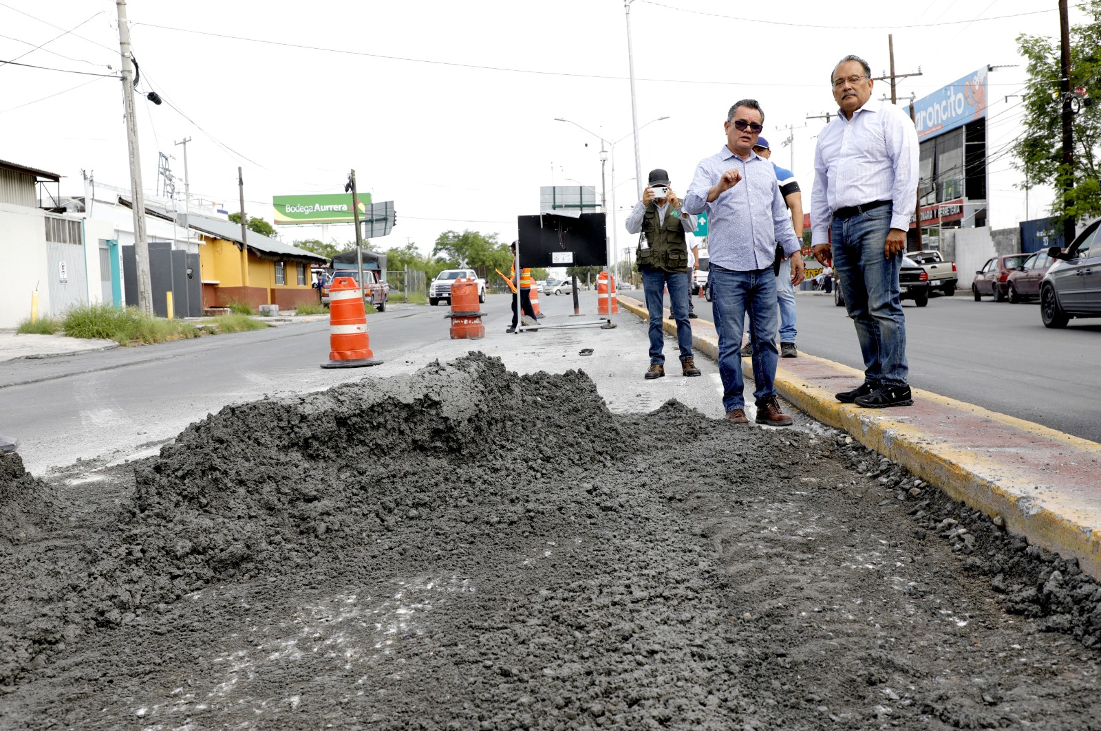 Refuerza Escobedo trabajos para transformar vialidades