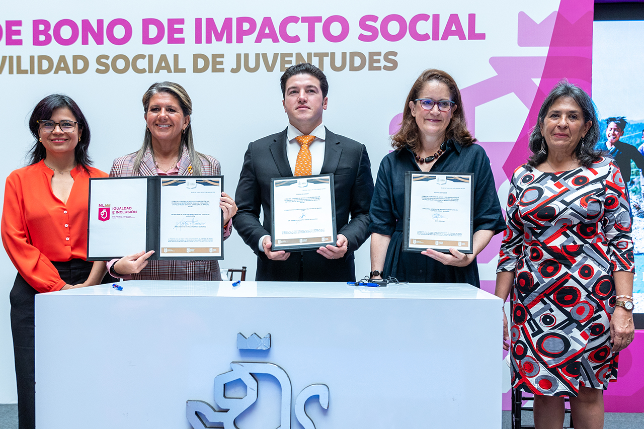 Presenta Samuel García “Bono de Impacto Social” para jóvenes