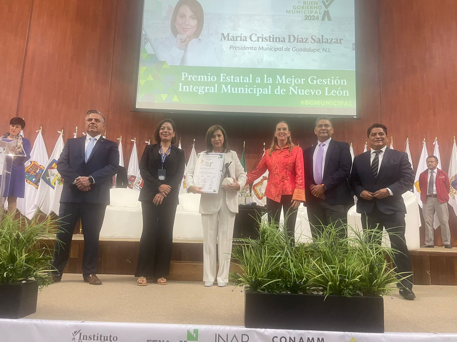 Recibe Guadalupe premio a la mejor gestión integral municipal