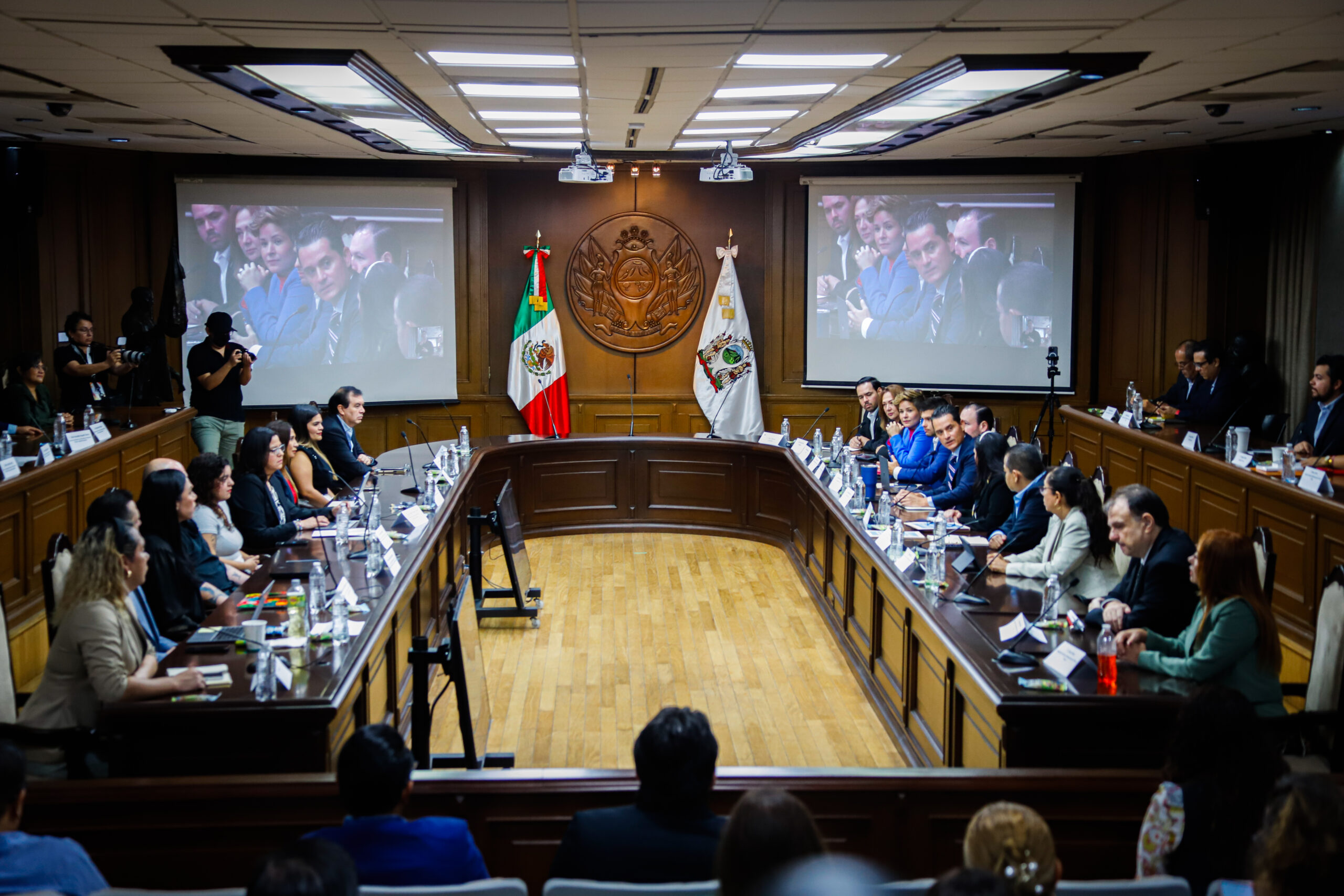 Sostienen autoridades de Monterrey cuarta mesa de transición en el eje Ciudad Humana