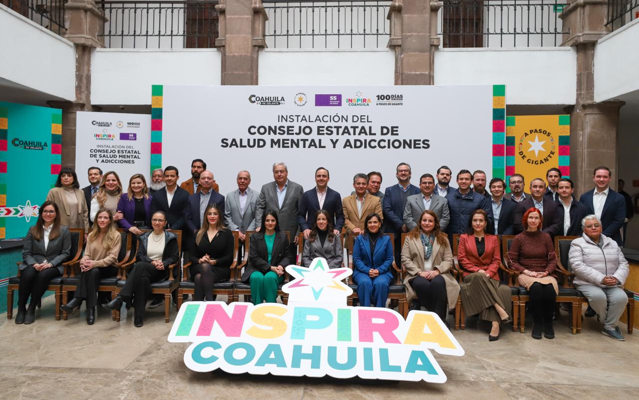 Refuerza Inspira Coahuila programas de atención a la salud mental