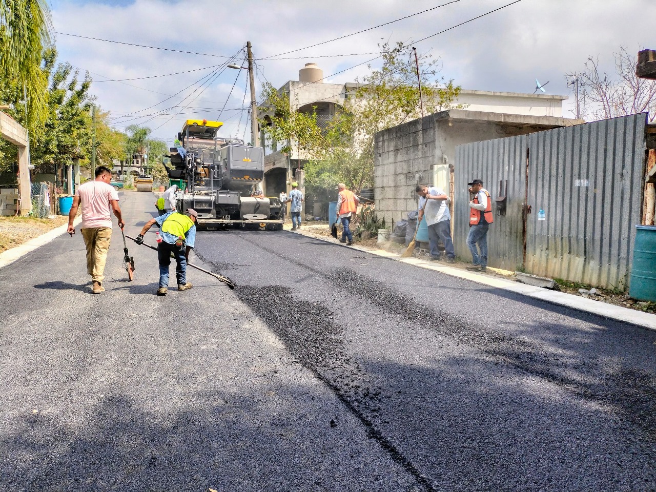 Avanza el Recarpeteo de Calles en Allende Gracias a la Gestión de la Presidenta Municipal Patricia Salazar