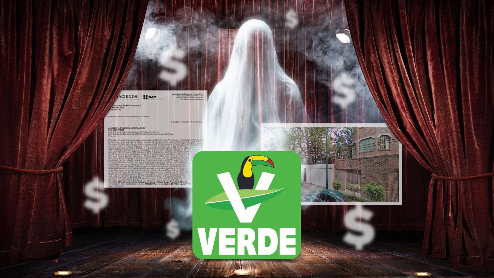 Facturera ligada al PVEM evade al fisco $1,272 millones