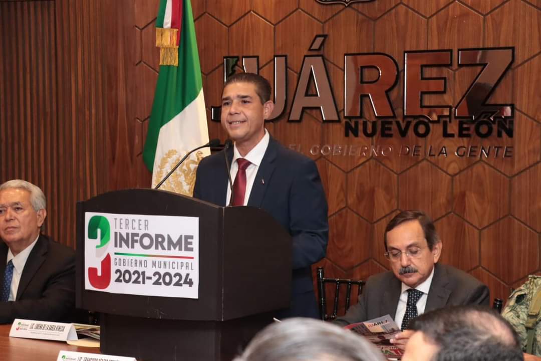 Rinde Paco Treviño su tercer informe de Gobierno