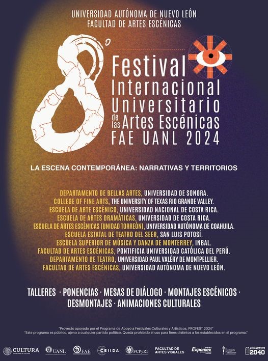 Participará Escuela de Artes Escénicas de la UAdeC  en el Octavo Festival Internacional Universitario de Artes Escénicas FAE UANL 2024