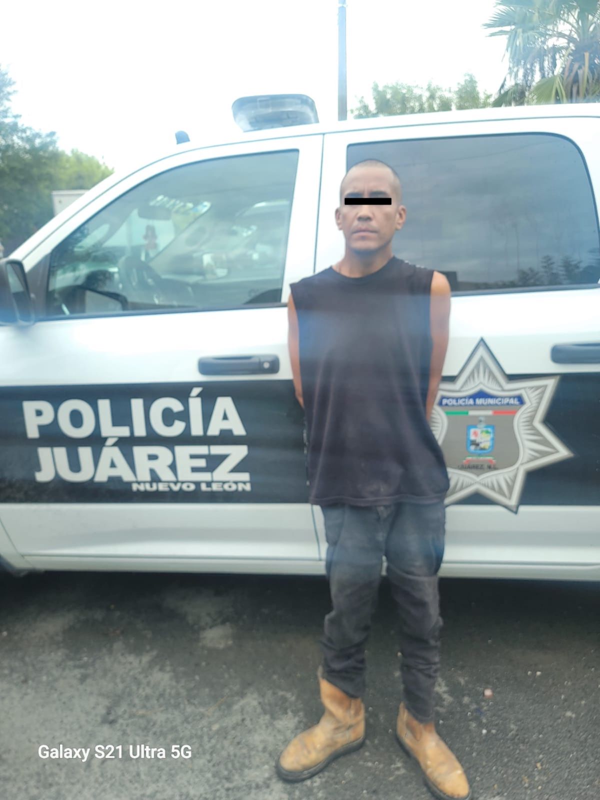 Policía de Juárez detuvo a un sujeto por delitos contra la salud en la Colonia Mirador de San Antonio