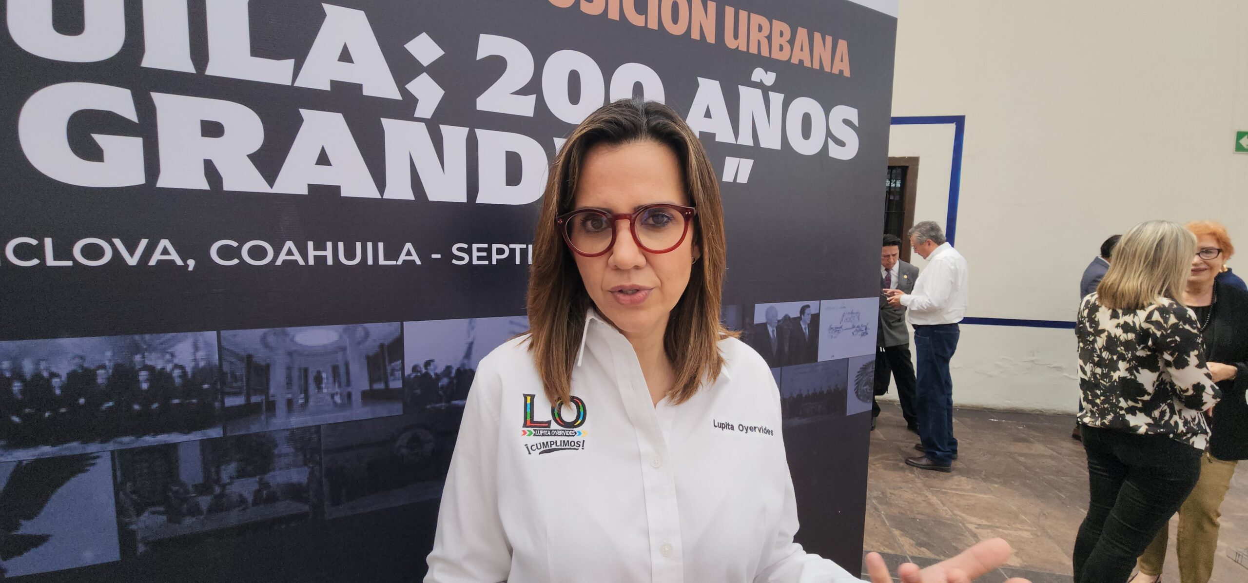 “Muy importante el rol de la mujer en estos 200 años de Coahuila” Lupita Oyervides