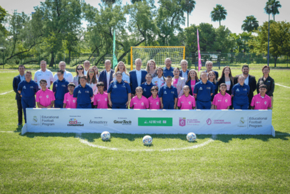 Participarán Centros Comunitarios en la primera escuela de fútbol inclusiva a nivel mundial de la Fundación Real Madrid en Nuevo León