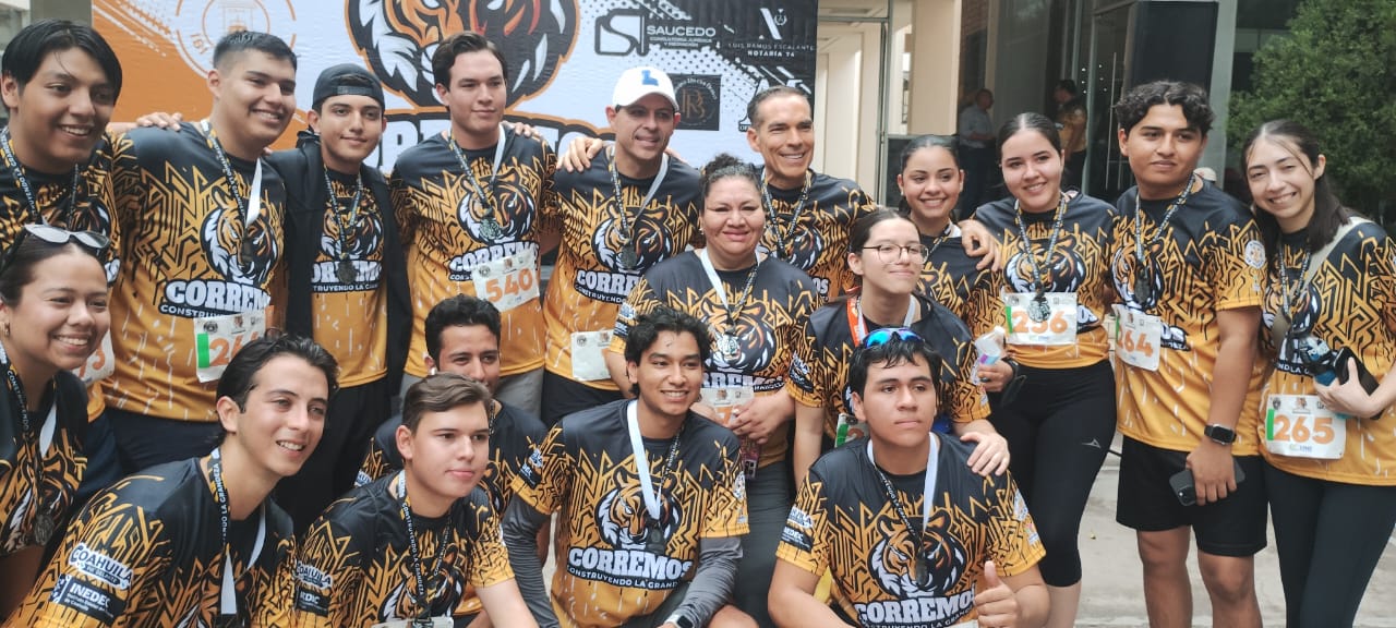 Participa Octavio Pimentel, Rector de la UAdeC en la Carrera 5 K de la Comunidad de la Facultad de Jurisprudencia