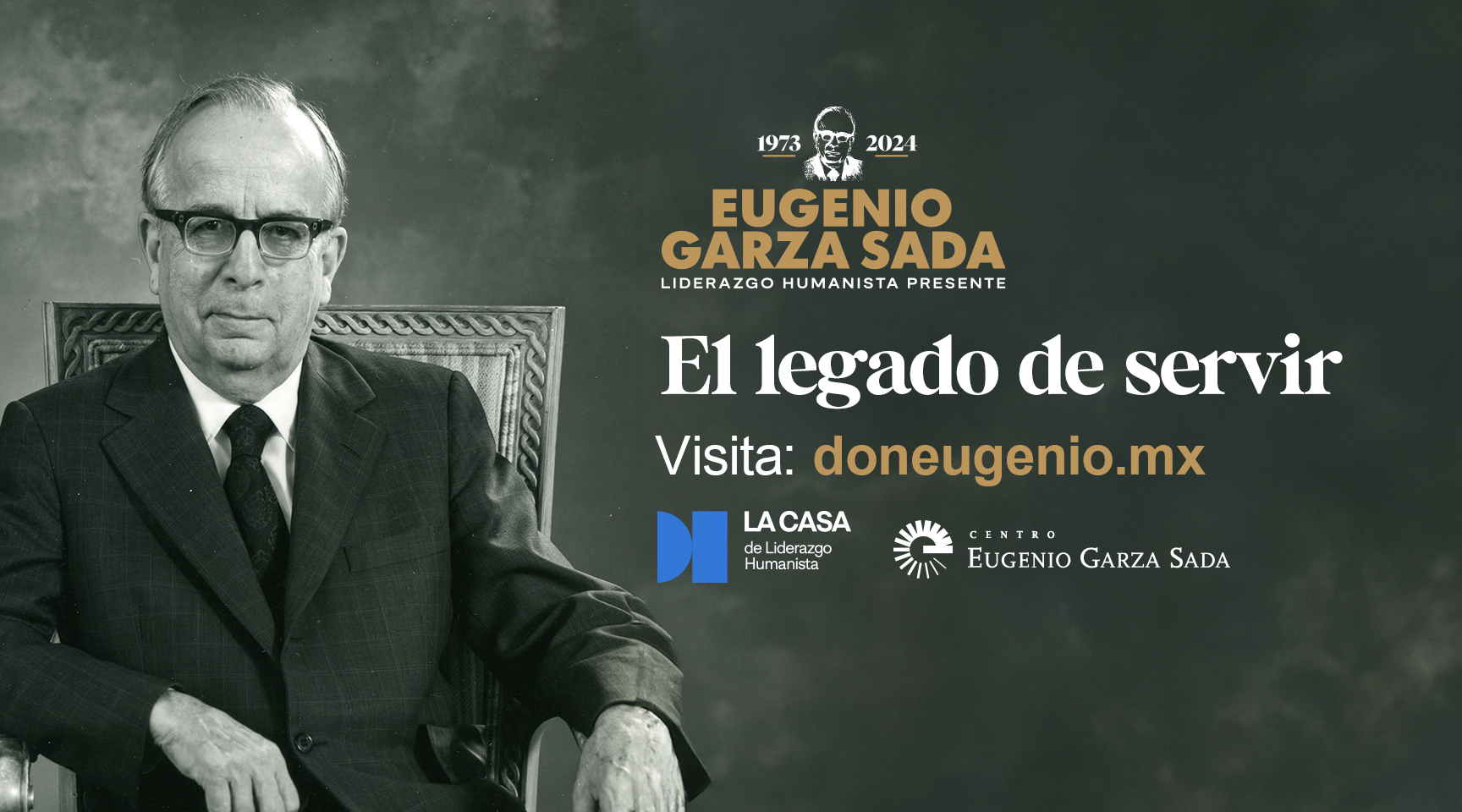 El Centro Eugenio Garza Sada presenta grabación inédita del discurso de Ricardo Margáin en el funeral de Eugenio Garza Sada