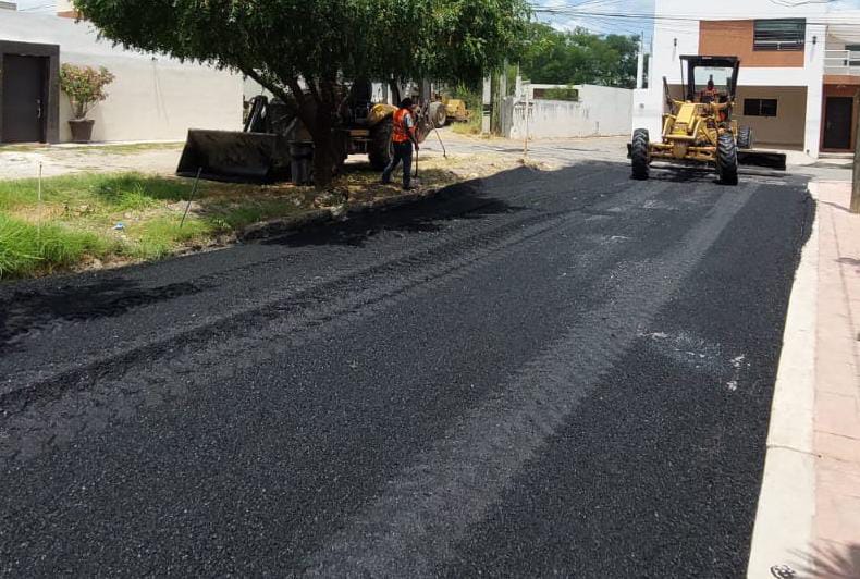 Rehabilita Cd. Victoria 33 mil m2 más de asfalto en calles y caminos ejidales