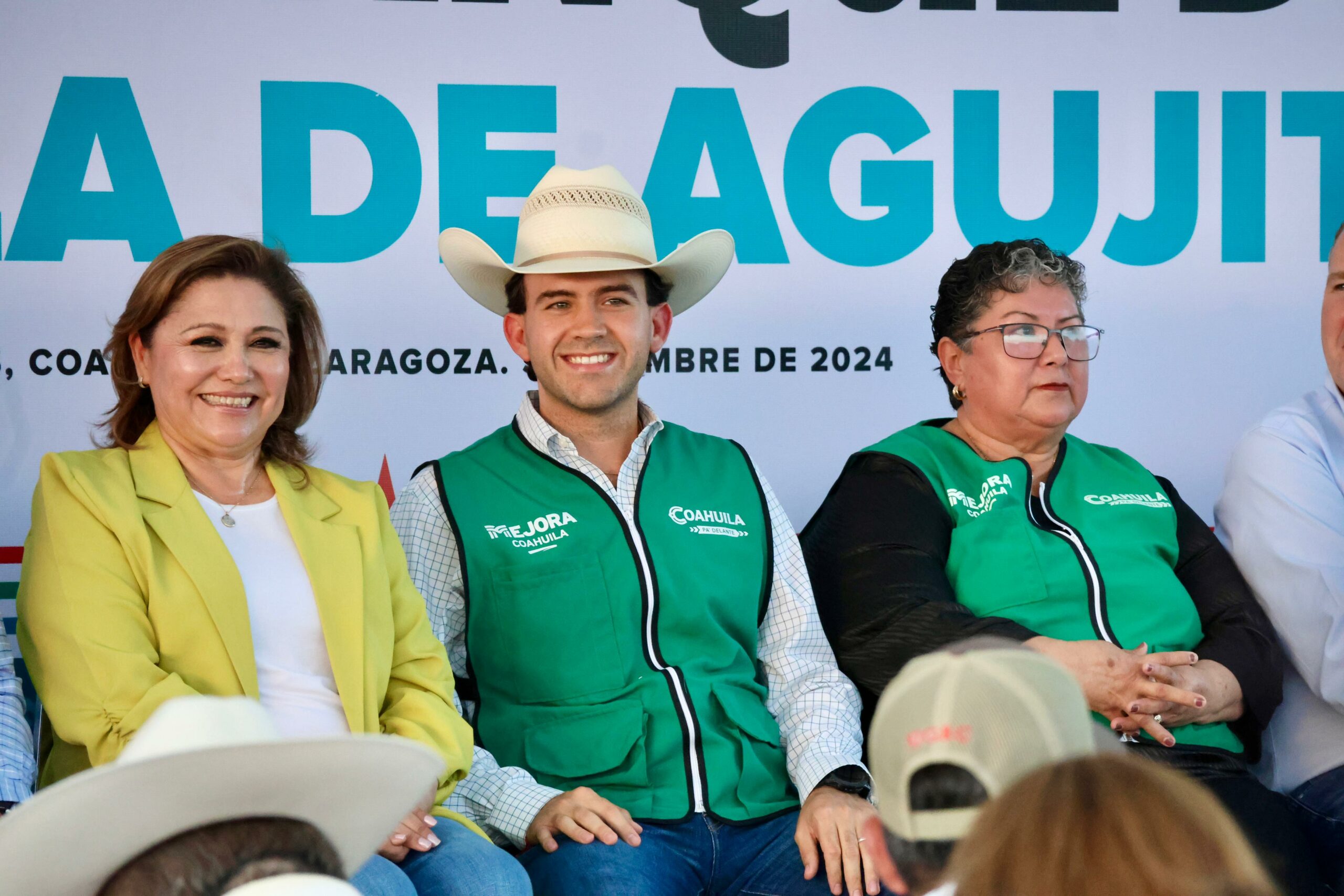 Inauguran tanque rebombeo en Sabinas