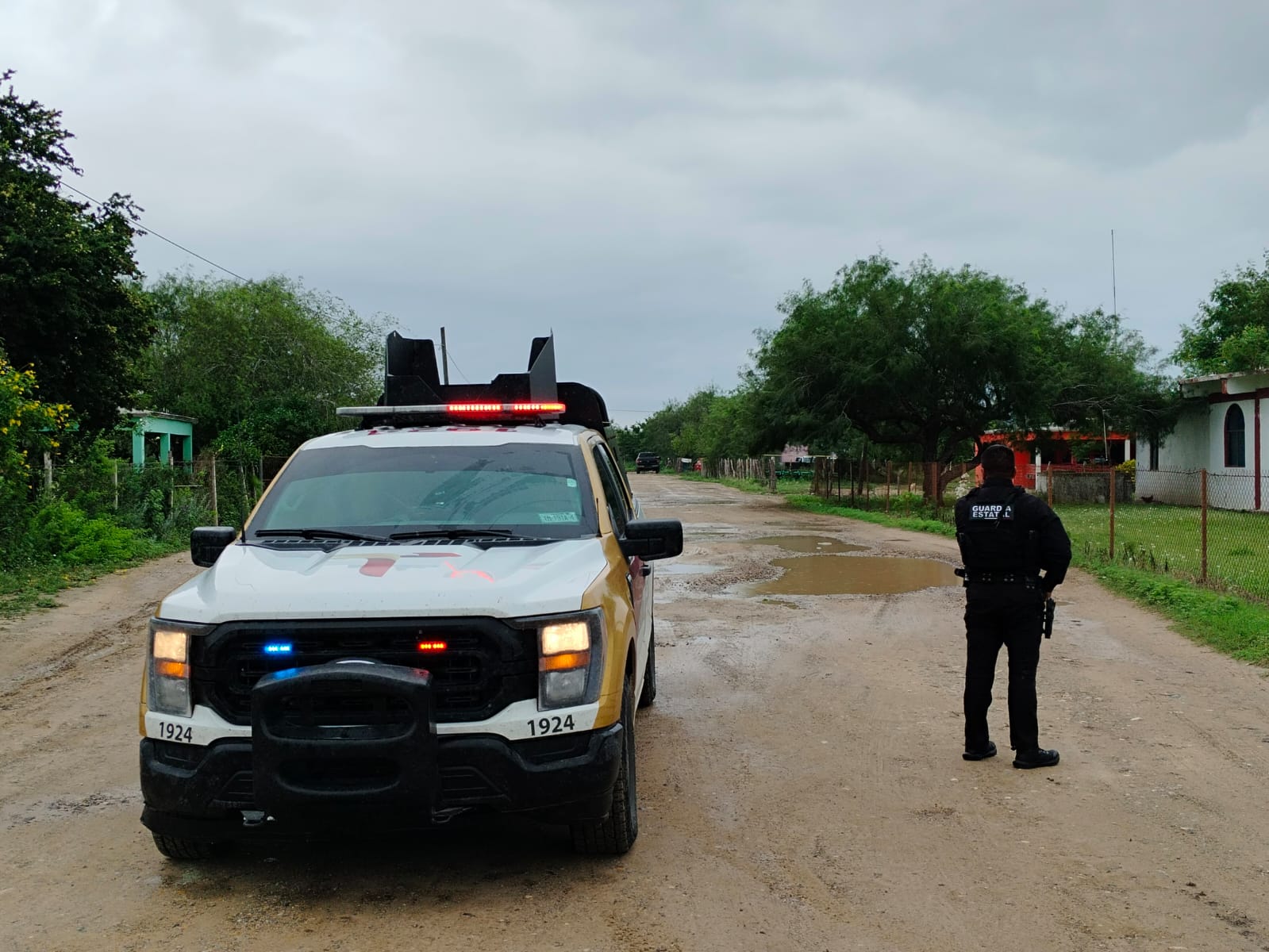 Ante arribo de “Francine”, Guardia Estatal activa Plan Tamaulipas en San Fernando y municipios aledaños