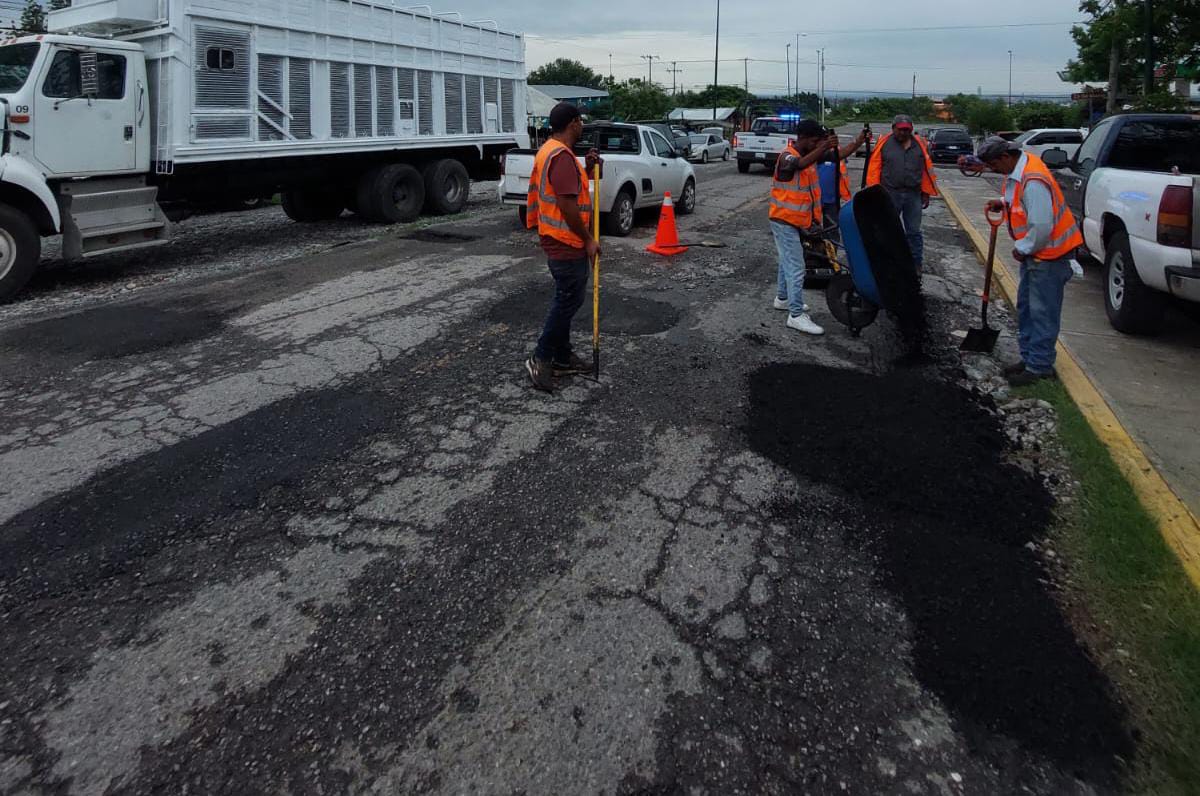 Mantiene SOP trabajos preventivos de bacheo