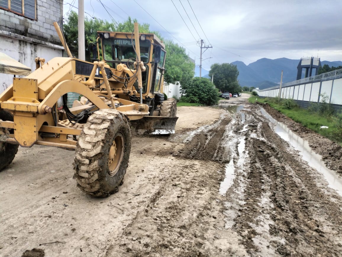 Rehabilita Cd. Victoria accesos y calles dañadas por lluvias