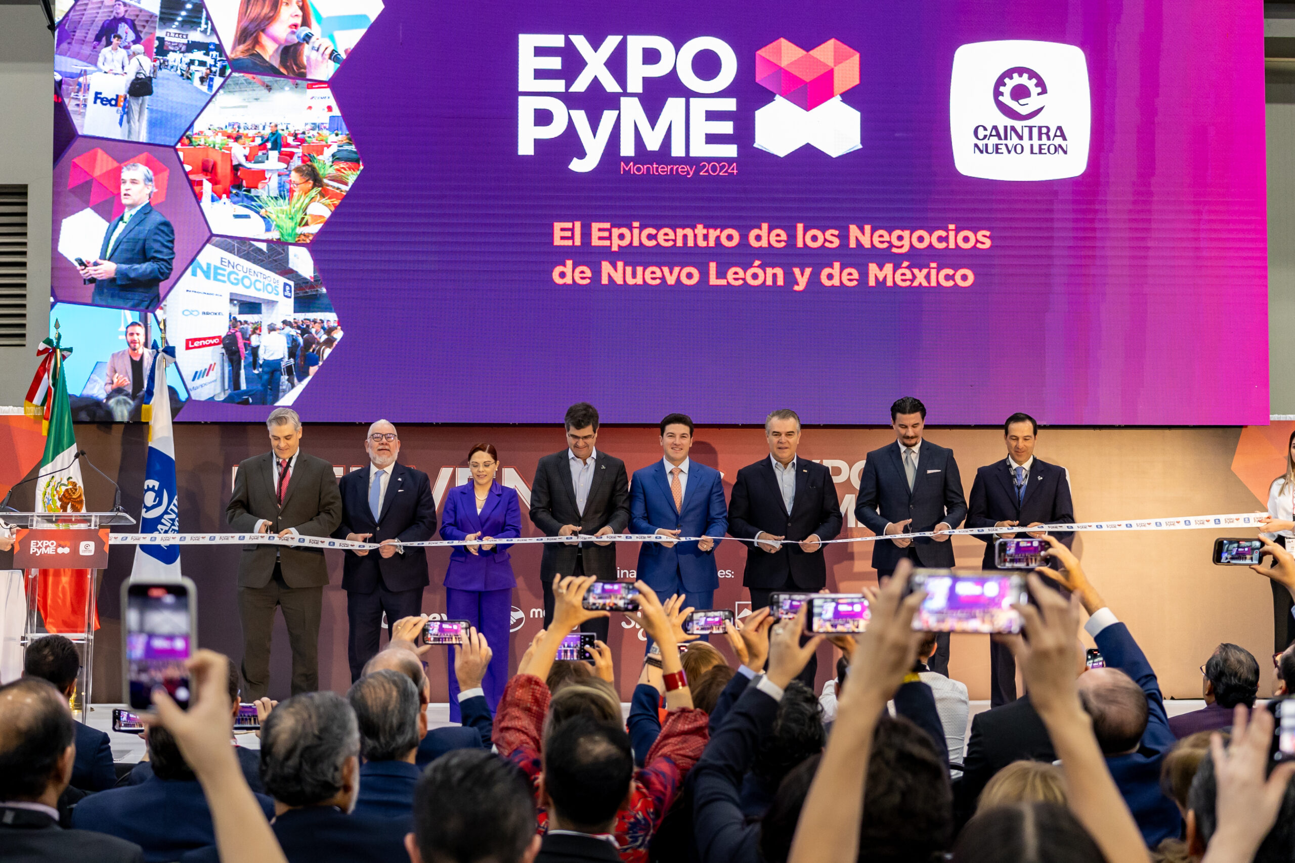 Inaugura Samuel García Expo Pyme 2024