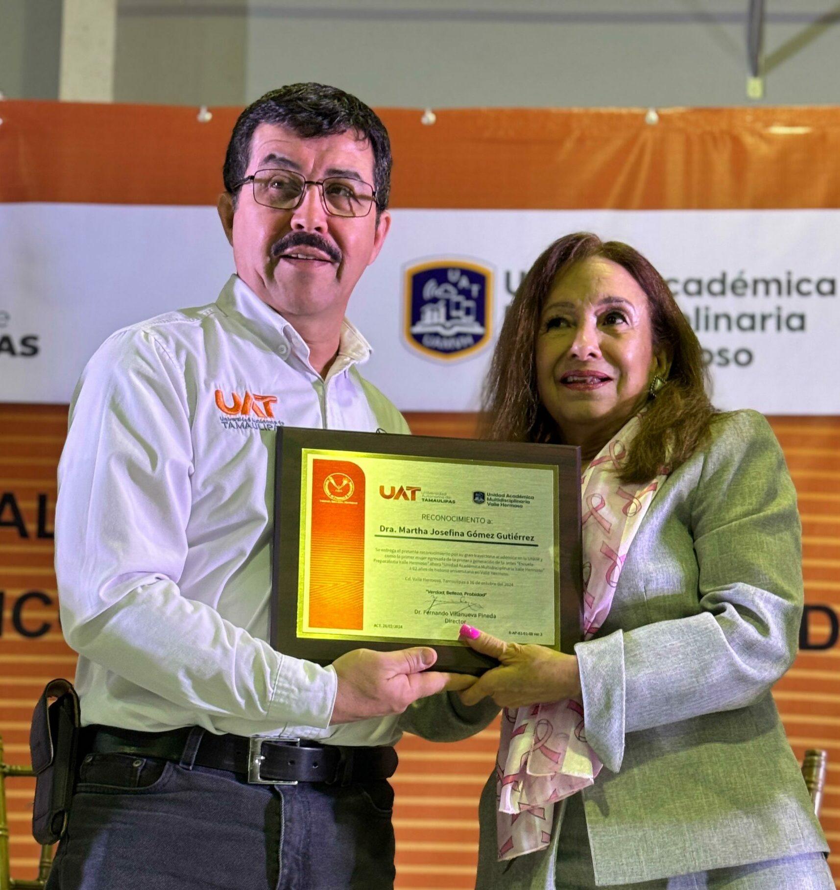 Dámaso Anaya, Rector de la UAT encabeza eventos del 62 aniversario de la UAM Valle Hermoso