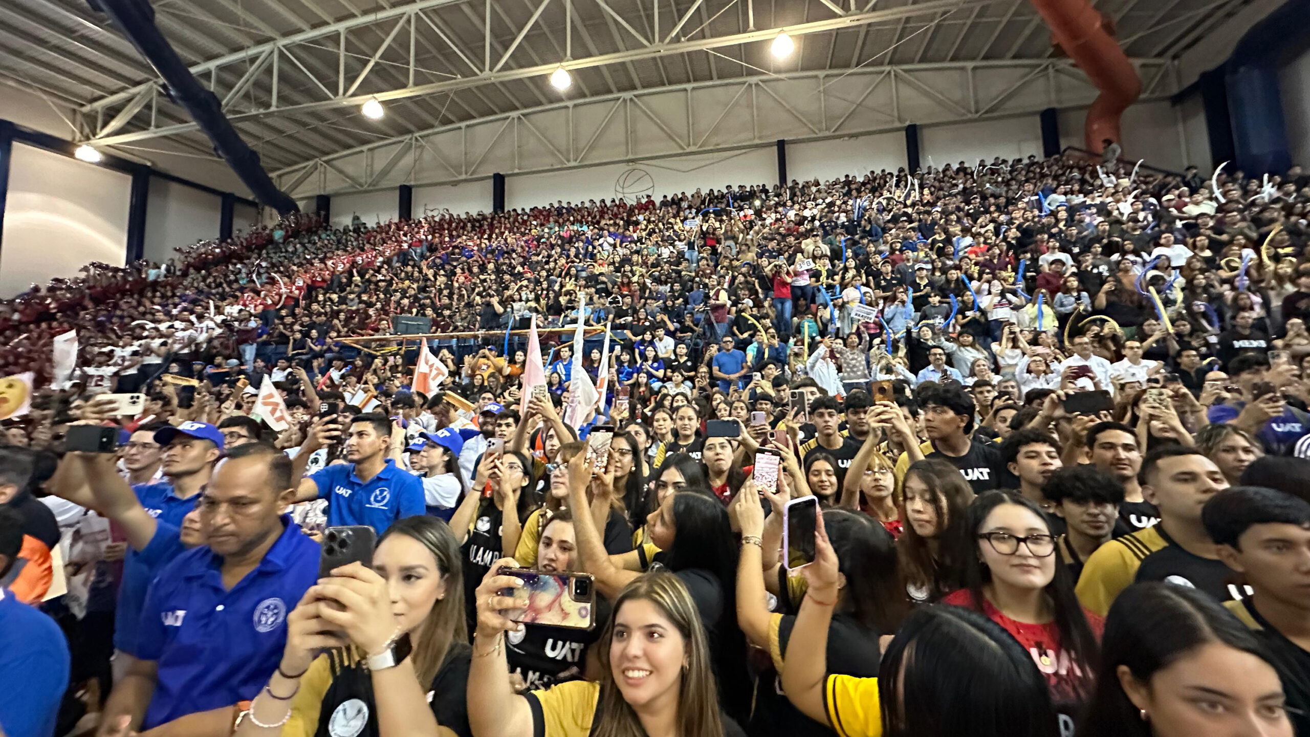 Dámaso Anaya, Rector de la UAT inaugura en Reynosa los Juegos Interfacultades 2024 zona norte