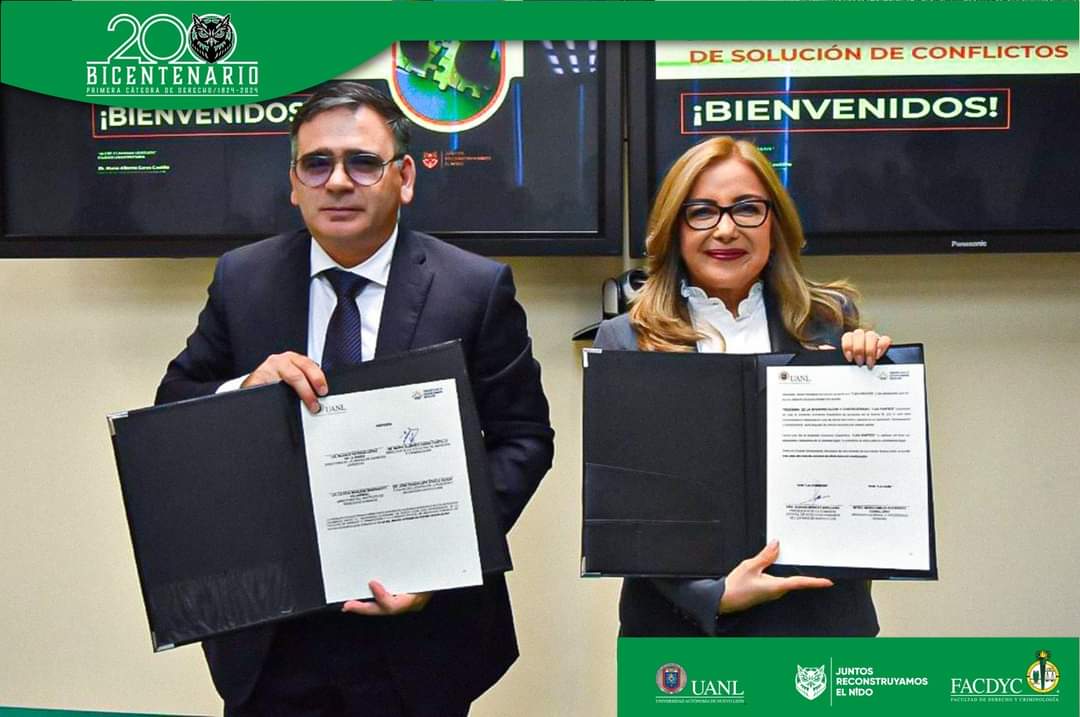 FACDyC y la CEDH firman convenio en Mecanismos Alternativos de Solución de Conflictos