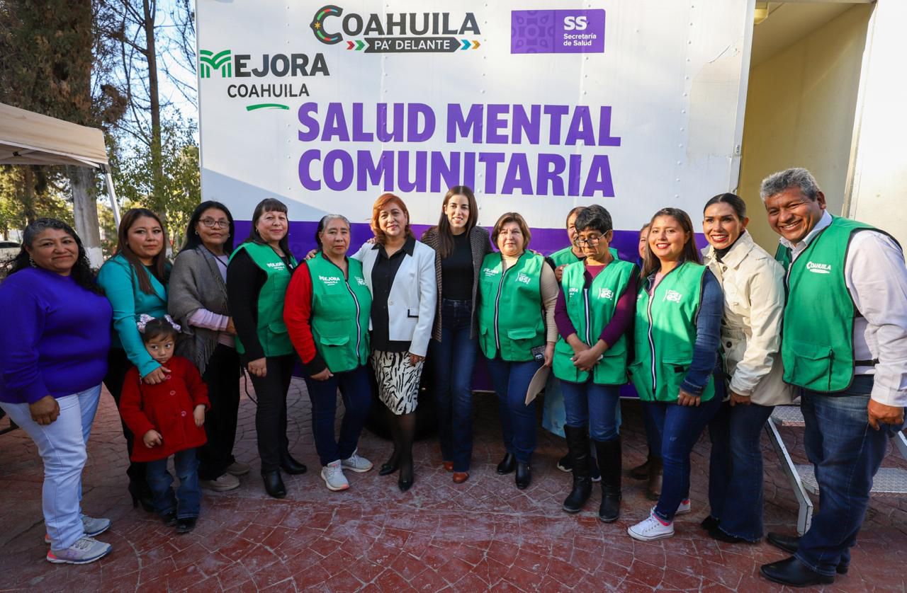 Fortalece Coahuila acciones de atención a la Salud Mental