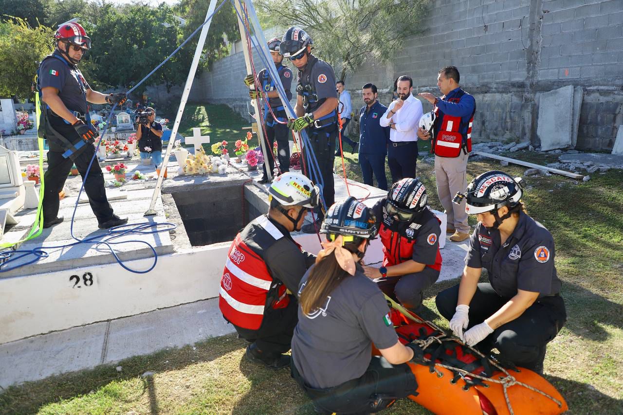 Arranca San Pedro operativo de prevención y seguridad en panteones