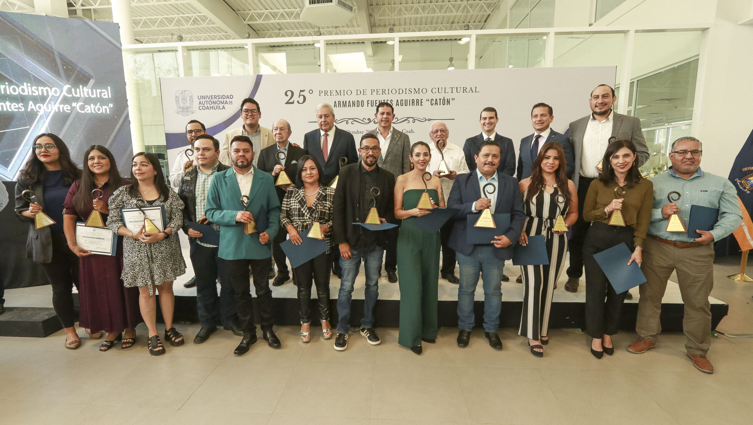 Reconoce UAdeC Labor de Periodistas con el Premio de Periodismo Cultural “Armando Fuentes Aguirre” en su Edición 25