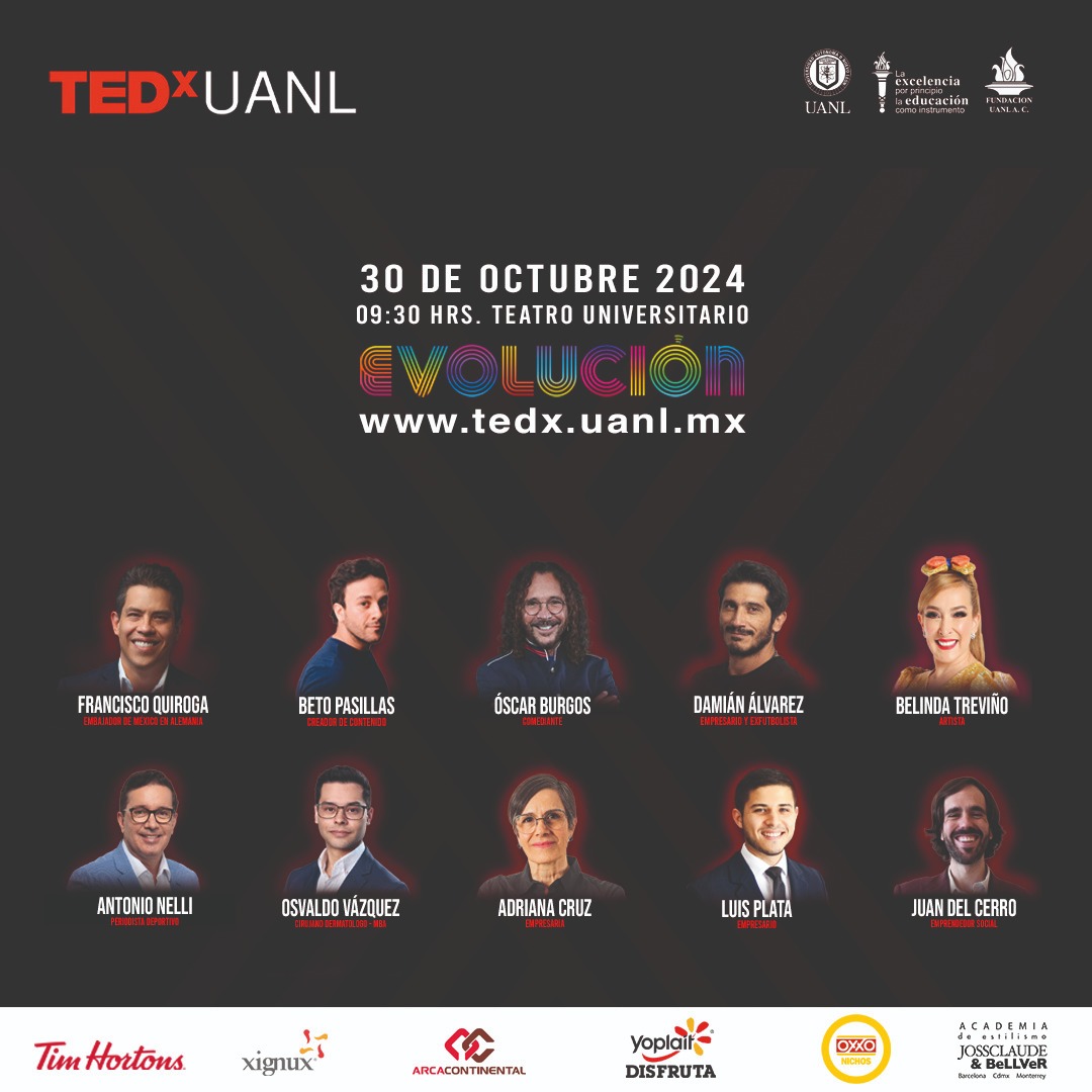 Será Teatro Universitario sede del TEDxUANL 2024