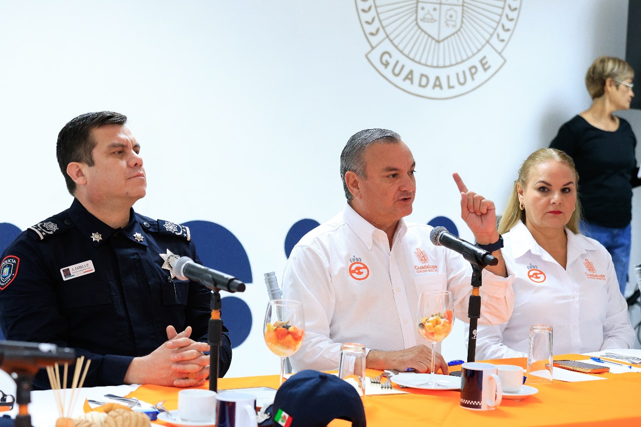 Gabinete y Cabildo cierran filas por la Seguridad en Guadalupe