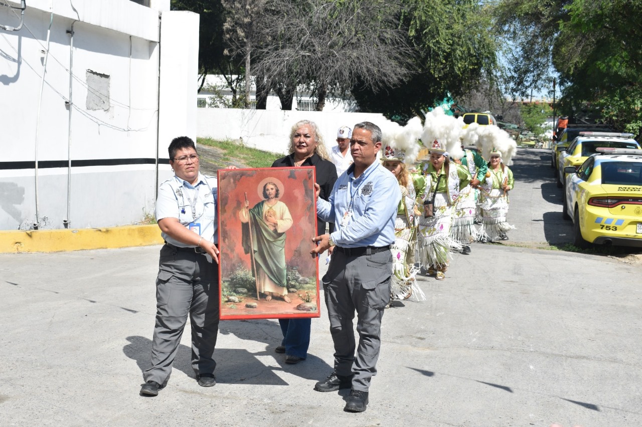 Conmemoran en Tránsito de Monterrey a San Judas Tadeo