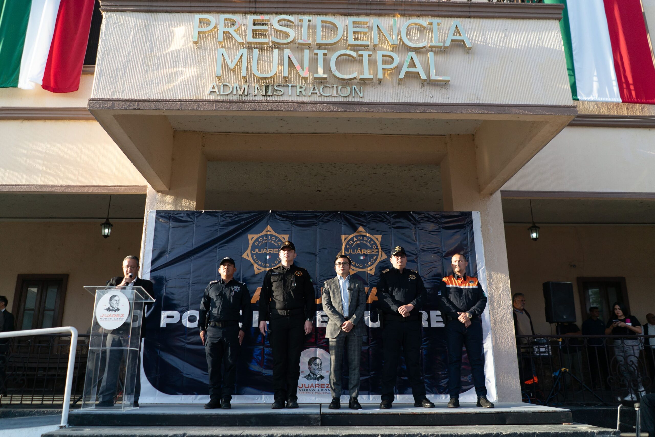 Presenta Félix Arratia Nueva Policía de Juárez