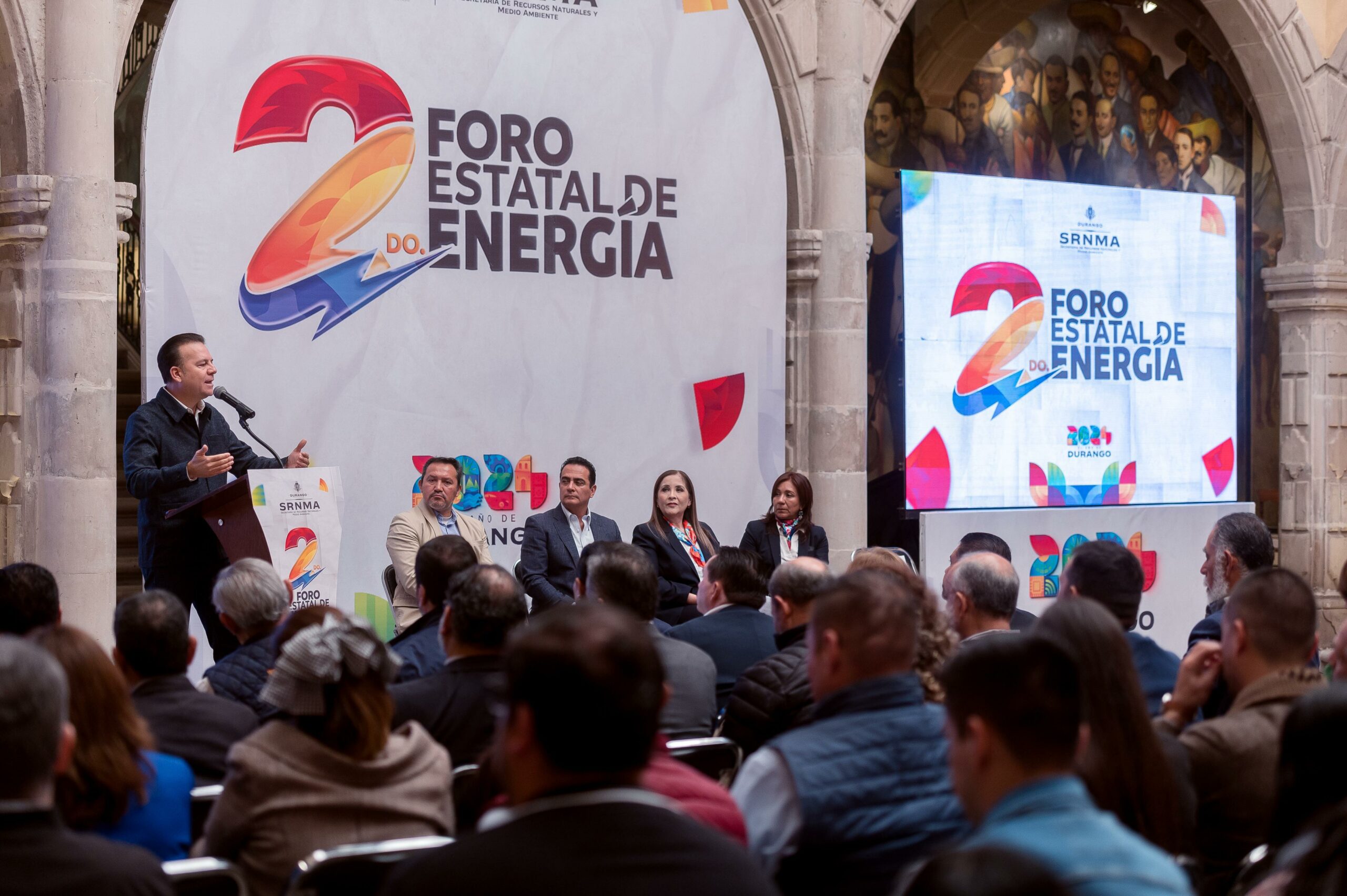 Durango será modelo en sustentabilidad y cuidado del medio ambiente: Gobernador Esteban Villegas en Segundo Foro Estatal de Energía