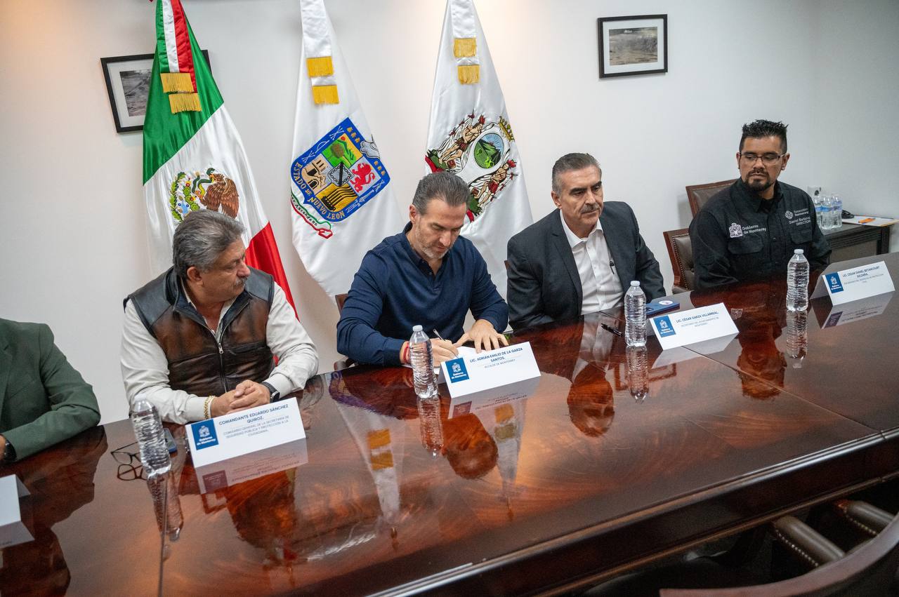 Instalan en Monterrey Consejo Municipal de Protección Civil