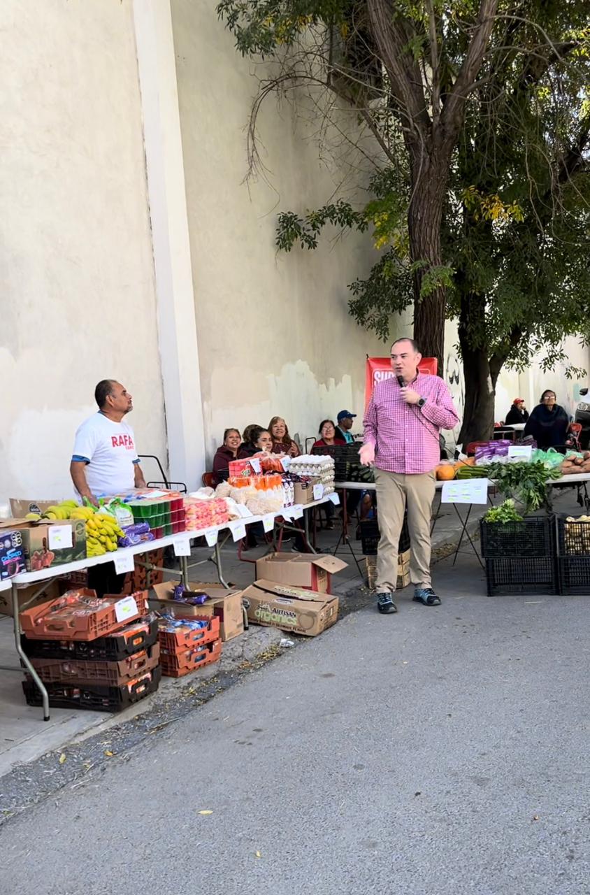 Anuncia Rafa Ramos Programa de Canasta Básica a Bajo Costo para el Distrito 2