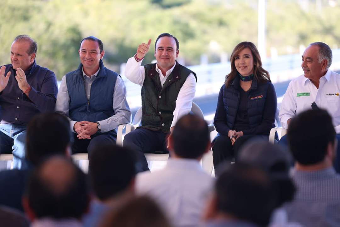 Con grandes obras Coahuila tiene rumbo: Manolo Jiménez