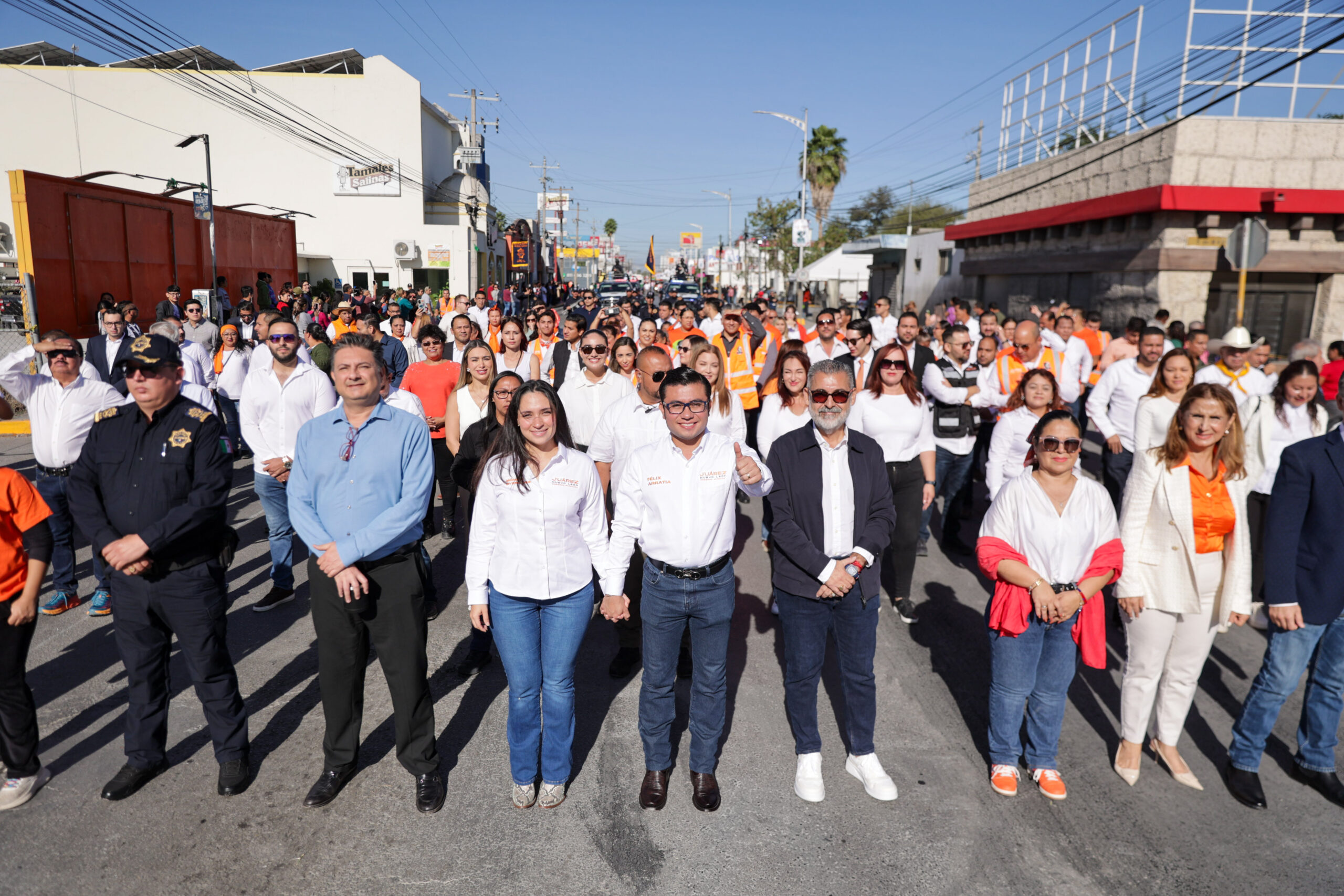 Conmemora Juárez con Desfile 114 Aniversario de la Revolución