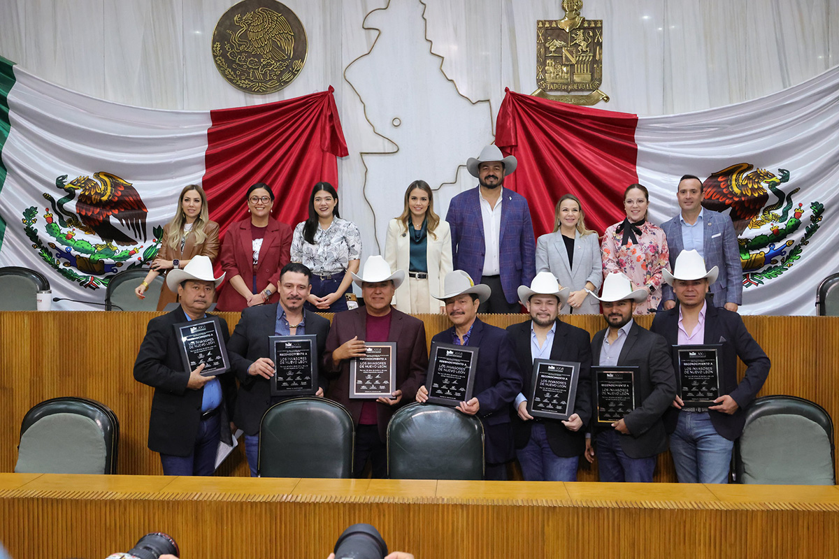 Rinde Congreso de Nuevo León a los Invasores de Nuevo León