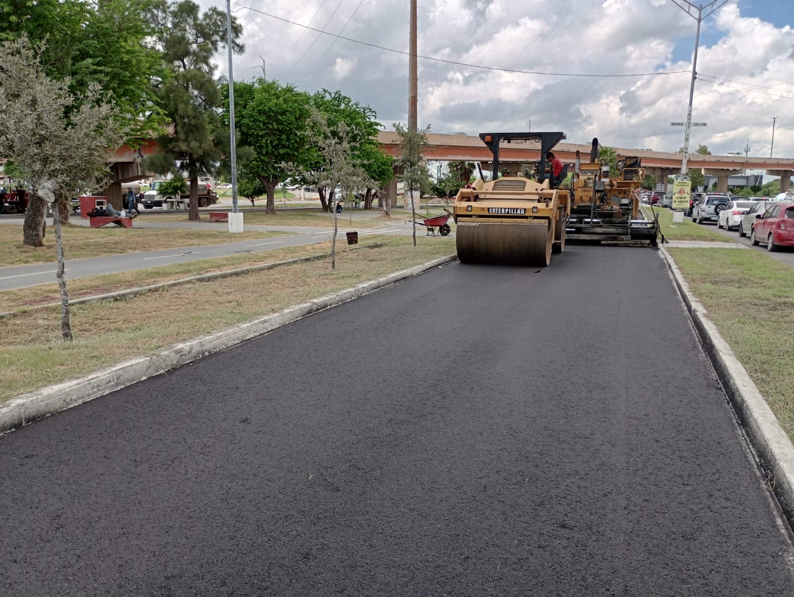 Rehabilita Obras Públicas principales avenidas en Matamoros