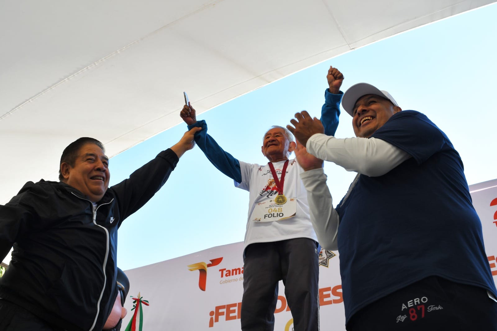 Reconoce SSPT perseverancia de atleta de 86 años de edad