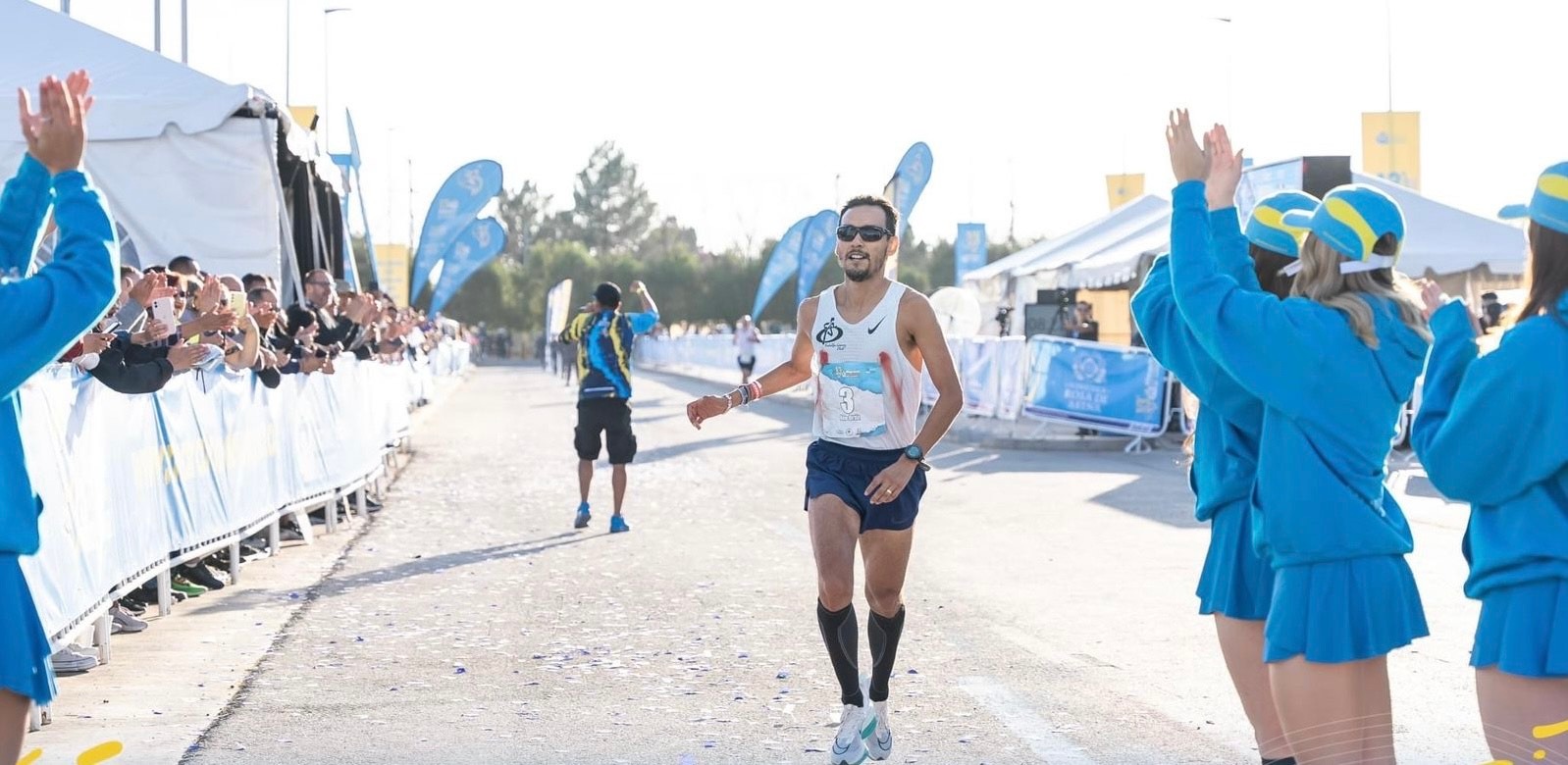 Van más de 600 corredores por la meta del Maratón Bicentenario Tamaulipas