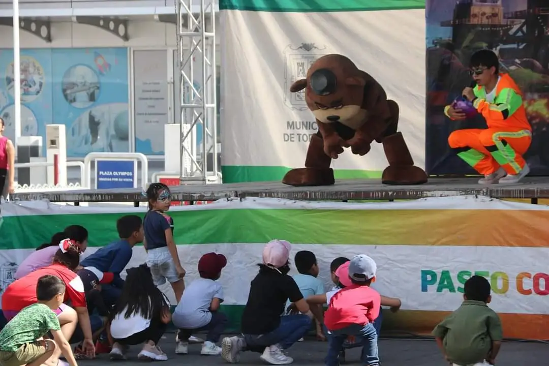 Paseo Colón, con actividades para toda la familia