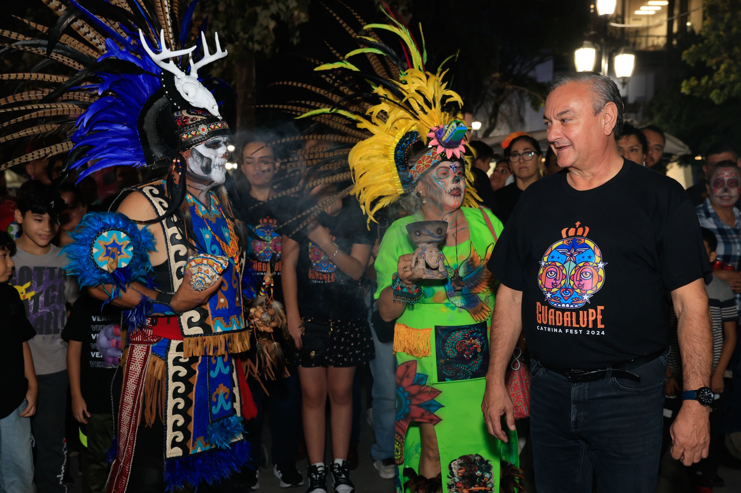 Celebran en grande el Día de Muertos en Guadalupe