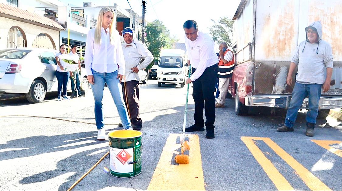 Realiza Nava macro brigada integral en Santa Catarina